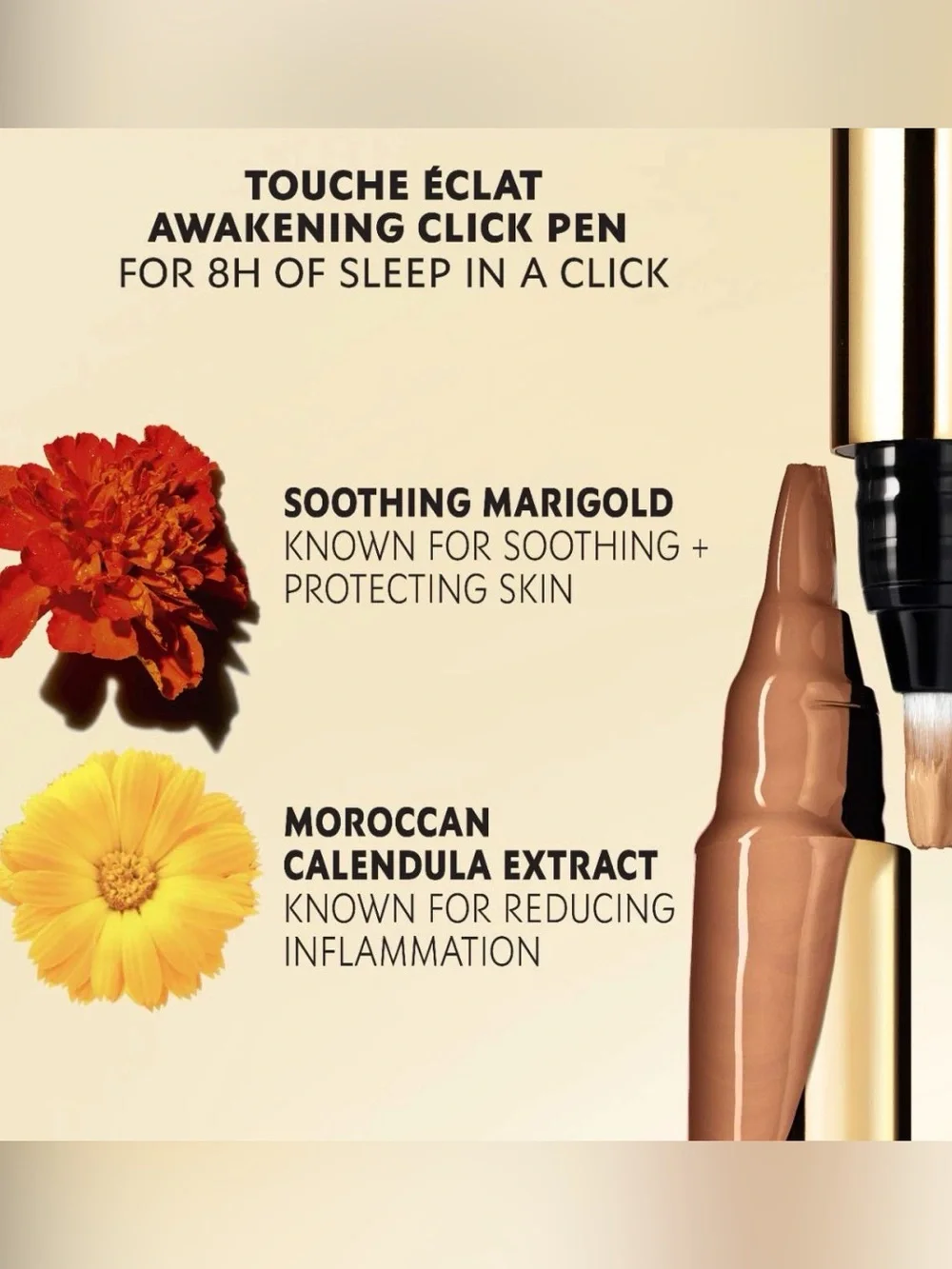 Yves Saint Laurent NEW Touche Éclat Awakening Concealer Click Pen MSRP $40